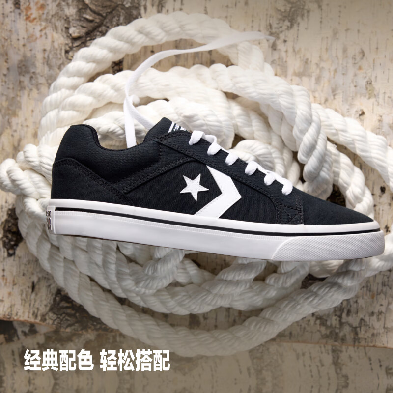 匡威(Converse) El Distrito 2.0秋季新品街场2.0男女板鞋A25047C 经典黑 42