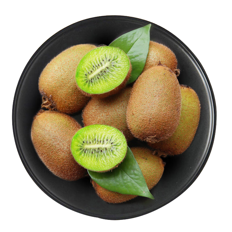 京鲜生 陕西徐香绿心猕猴桃 12粒 单果约70-90g 水果礼盒