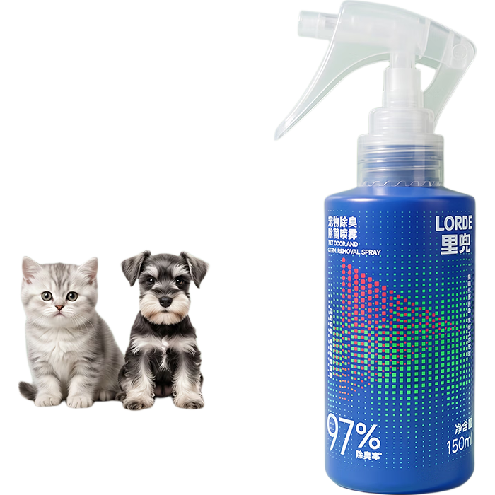 里兜除臭喷雾猫砂盆猫狗尿骚味室内除味喷雾宠物室外防护抑菌 【轻松除味】里兜除臭杀菌喷雾 150ml*1瓶