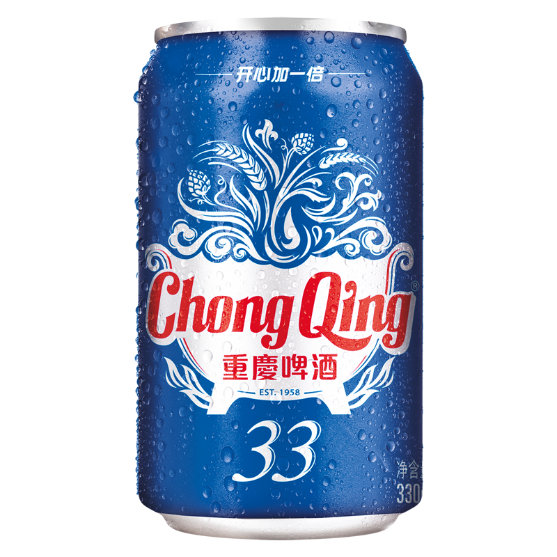 重慶啤酒33系列价格走势，口感清淡桂花香味十足|电商平台啤酒历史价格查询