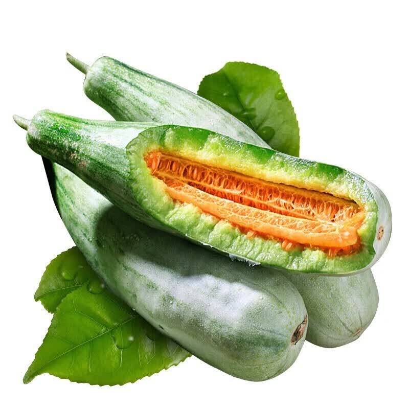 慧供山东羊角蜜甜瓜当应季孕妇新鲜水果头茬脆甜香瓜羊角 净重5斤（300+）精选果