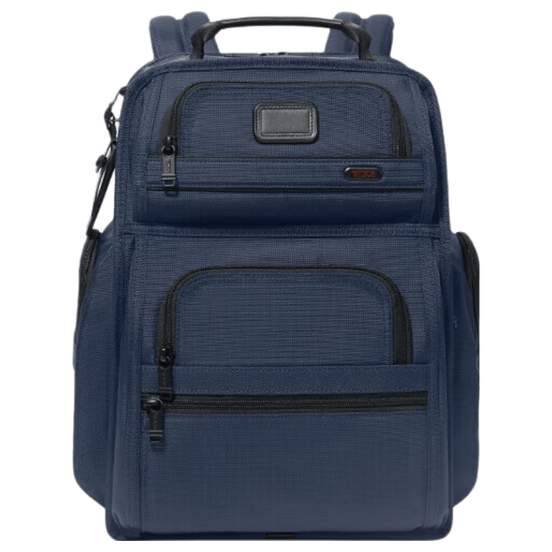 途明（TUMI）GEN 4.3 男士商务旅行时尚尼龙双肩包海军蓝情人节礼物