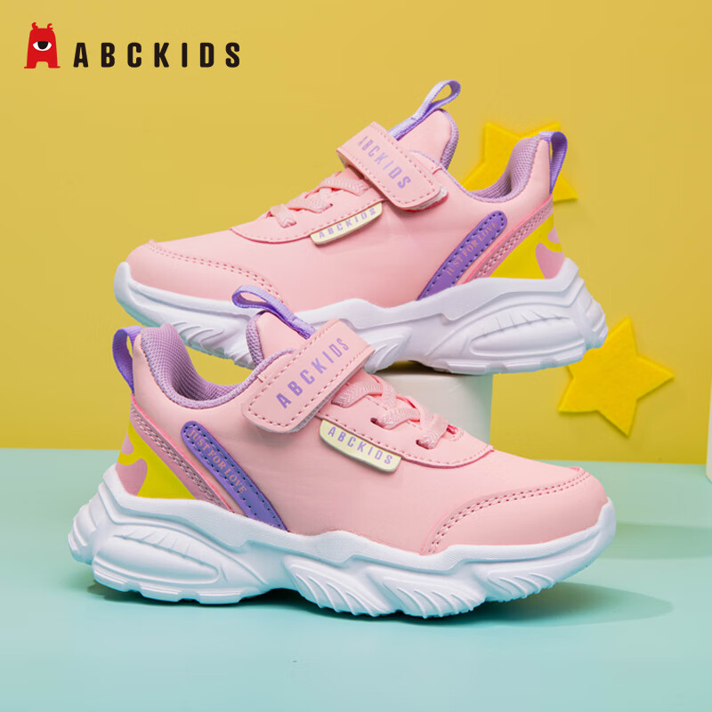 ���ڲ�����ABC KIDSͯЬ��ͯЬ��2025�＾�¿��ͯ�˶�Ь�����ͯ��Ьʱ�г���ŮͯЬ �������ɫ 30 59.9Ԫ