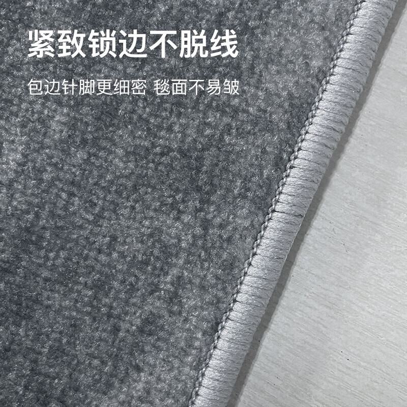 雨萱入户地垫门口脚垫家用进门垫玄关防滑可定制垫卧室客厅加厚地毯垫 明月清风【圈绒】 50cm*80cm