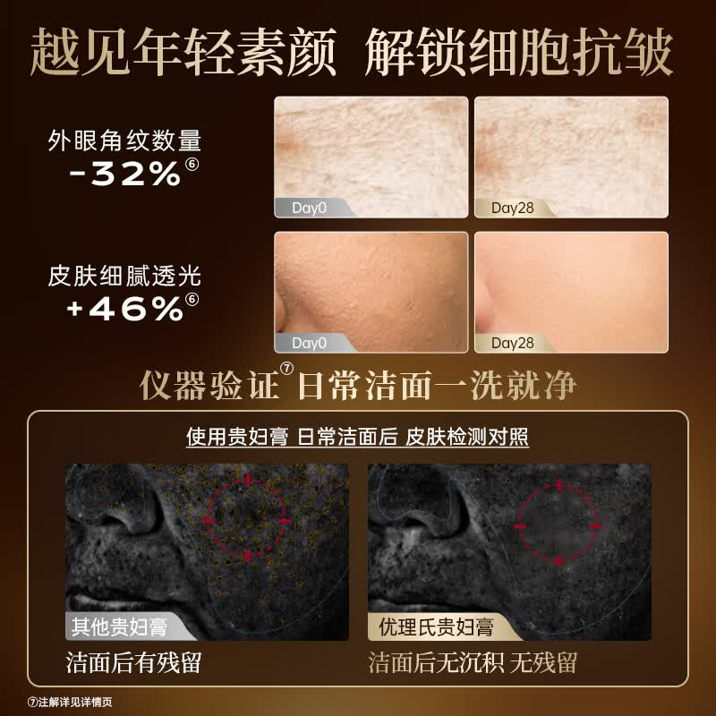 UNES【提拉紧致】优理氏紧弹塑颜贵妇膏院线紧致抗皱淡纹紧致面霜细腻 1瓶50g【紧致淡纹】