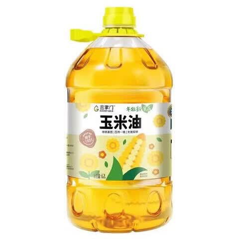 金掌门食用油 非转基因压榨一级(富含植物甾醇)玉米胚芽油6.20L 【非转基因】玉米油 6.2L*1桶
