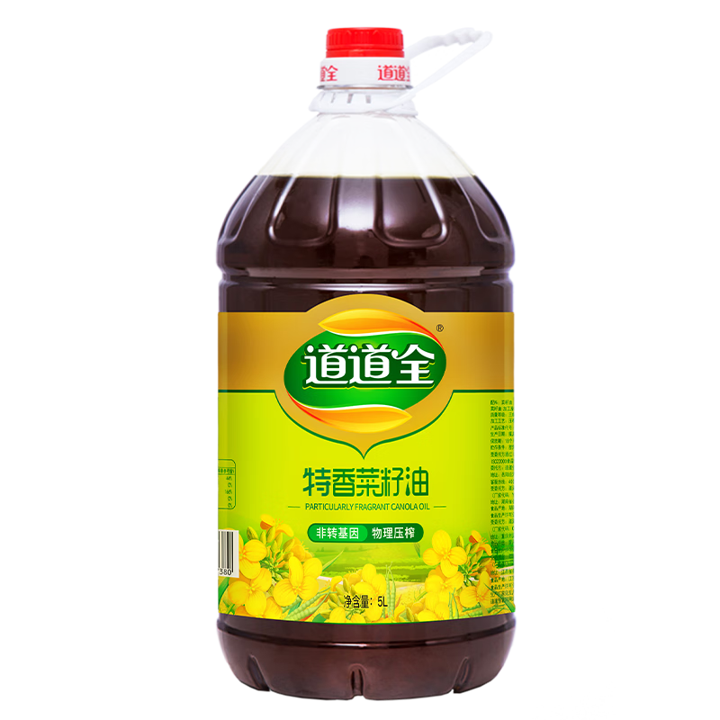 道道全 特香菜籽油 5L