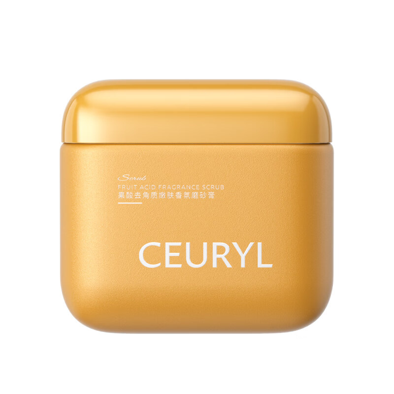 CEURYL【官方正品】香氛磨砂膏持久留香全身去角质改善粗糙嫩白肌肤滋润补水保湿DW 果酸去角质嫩肤香氛磨砂膏(加州柑橘)230g