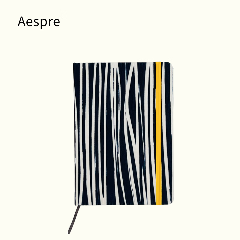 AESPRE 高颜值笔记本本子 B6本子 记事本 随身便携手账本 书写流畅 生日礼物伴手礼 黑白经典