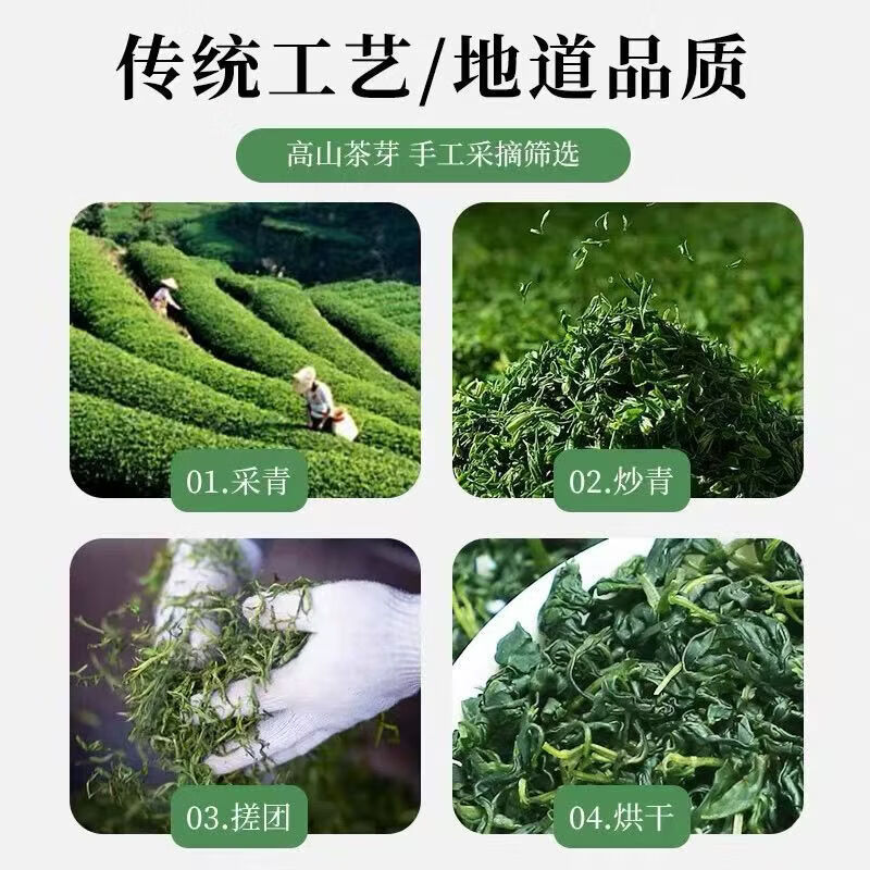 同仁堂(TRT)贵州小叶苦丁茶野生特级养2026嫩芽中老年人控血糖血脂血压清肝 头采小叶苦丁茶 200g*4罐 四罐超值装