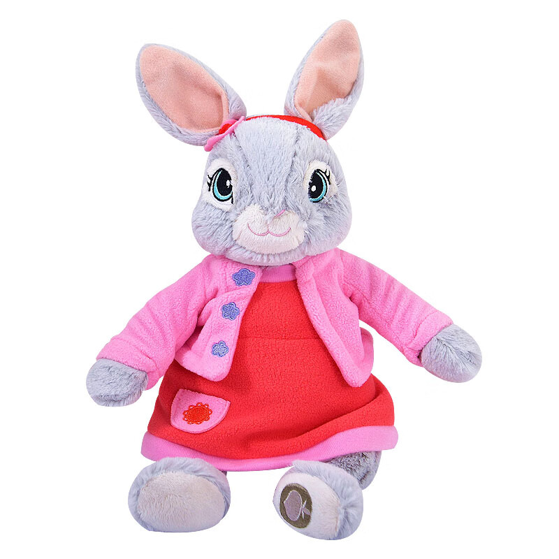 彼得兔玩偶公仔小兔子毛绒玩具抓机娃娃儿童生日礼物品 莉莉30厘m