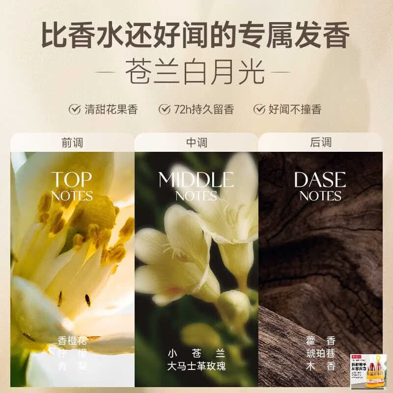 白茶洗发水控油蓬松止痒男士女牌洗护套装洗发精露液升级款 【日常洗护】乌龙白茶洗发水500ml+同款护发6