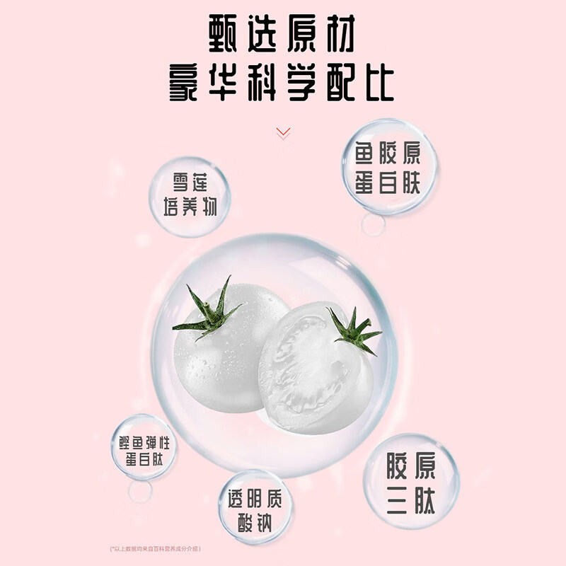 荟坊堂bbs双白饮bby水光饮白番茄烟酰胺饮胶原蛋白kbb番茄饮 入夏优选 150ml*1盒 体验装