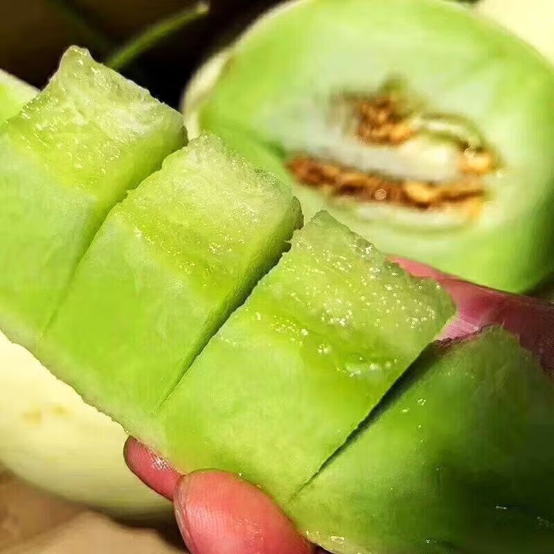 东鲜丰山东玉菇甜瓜水果整箱年货送礼春节时令水果  净重4.5-5斤【品质甄选】