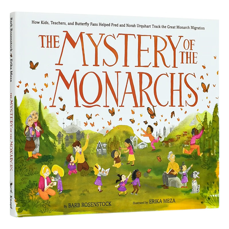 【现货】【翰德图书】mystery of the monarchs,神秘的帝王蝶 英文