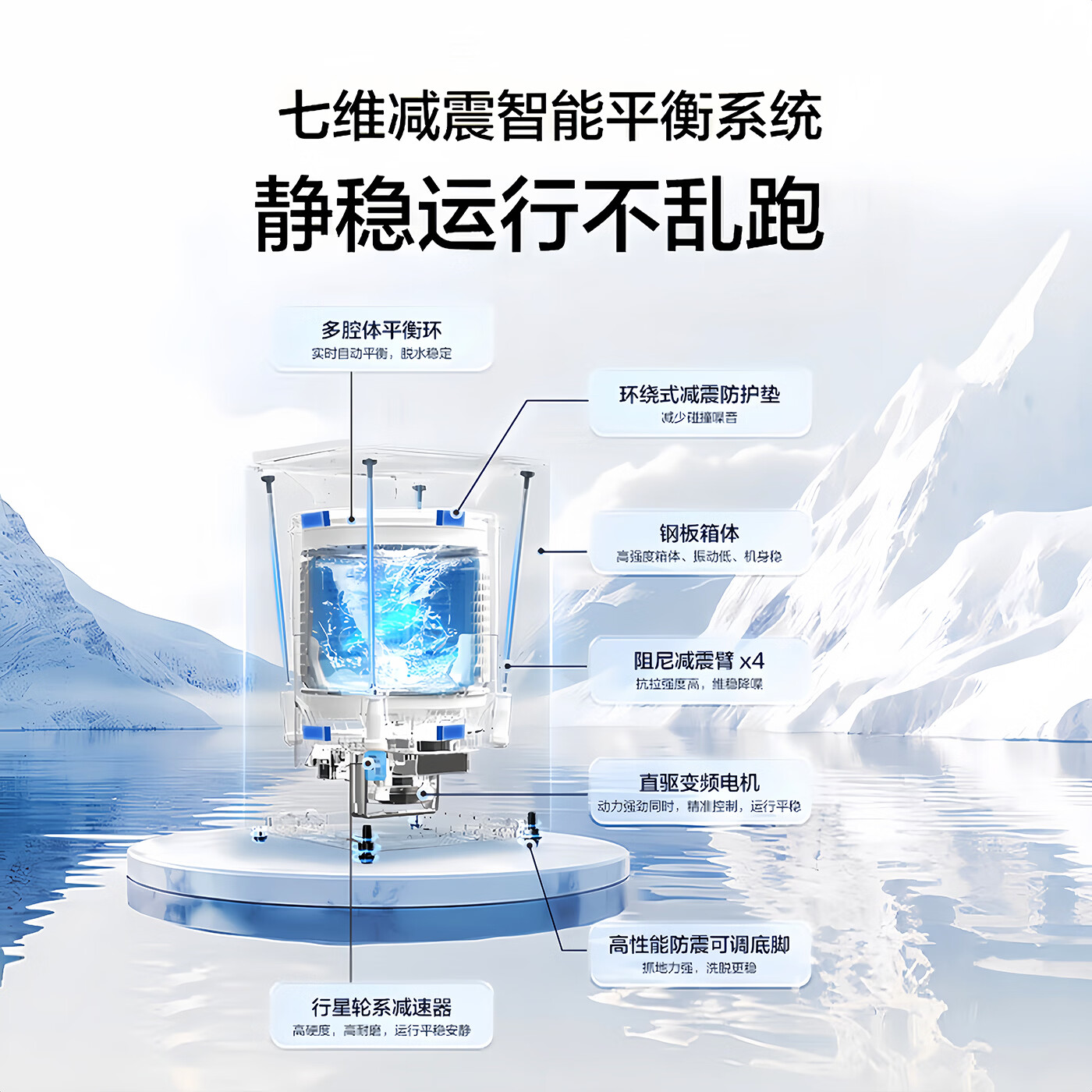 美的（Midea）12公斤直驱变频全自动洗衣机波轮大容量一级能效 专洗大件家用除螨洗内筒免清洗单脱水 以旧换新