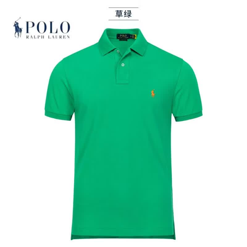 RALPH LAUREN 拉夫劳伦拉夫劳伦男装POLO衫男2026夏季网眼纯棉翻领短袖百搭休闲T恤衫 黑色-白标 XL 170-190斤 175-185cm