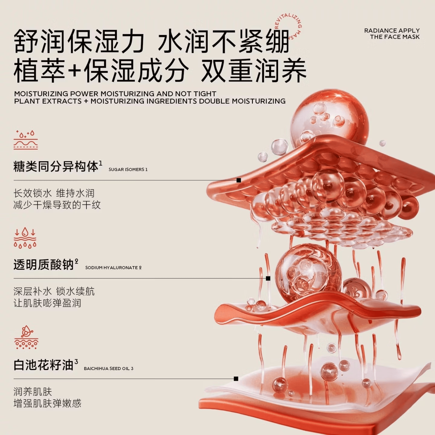 LALB面膜【假一罚三】涂抹面膜简单上手免洗可过夜男女通用 2盒