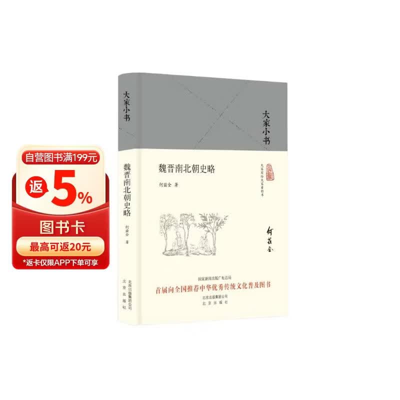 大家小书：魏晋南北朝史略（精）