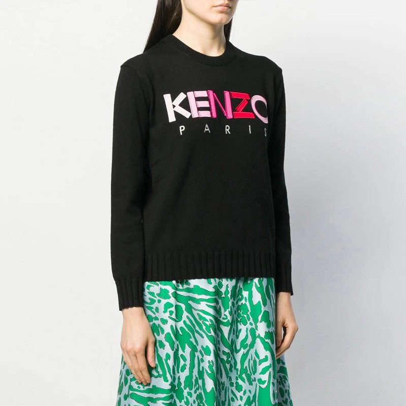 高田贤三(kenzo)【节日礼物】kenzo 高田贤三毛衣 女士字母标志羊毛