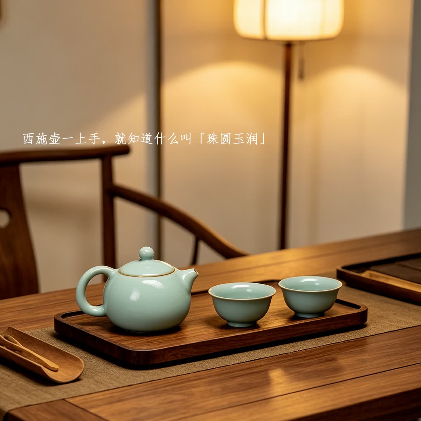 汝誉天下汝窑茶具茶杯茶壶主人杯压手杯汝州汝瓷天青色冰裂功夫茶具礼盒装 【爆款】西施一壶二杯220ml