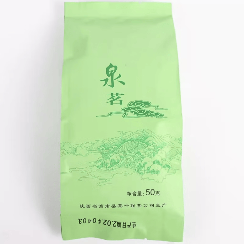 2024年新茶泉茗商南毛尖明前毛尖烘青绿茶50克袋装口粮茶 100g 50克*2