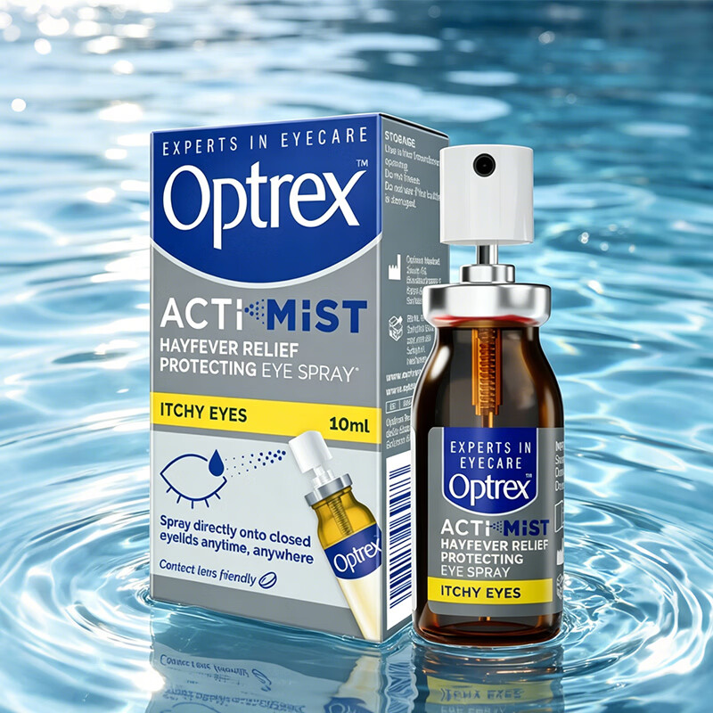 OPTREX爱滴氏润眼喷雾卵磷脂双重精华滋润缓解眼疲劳10ml儿童护眼喷雾 【缓解眼痒泪眼】润眼喷雾 10ml