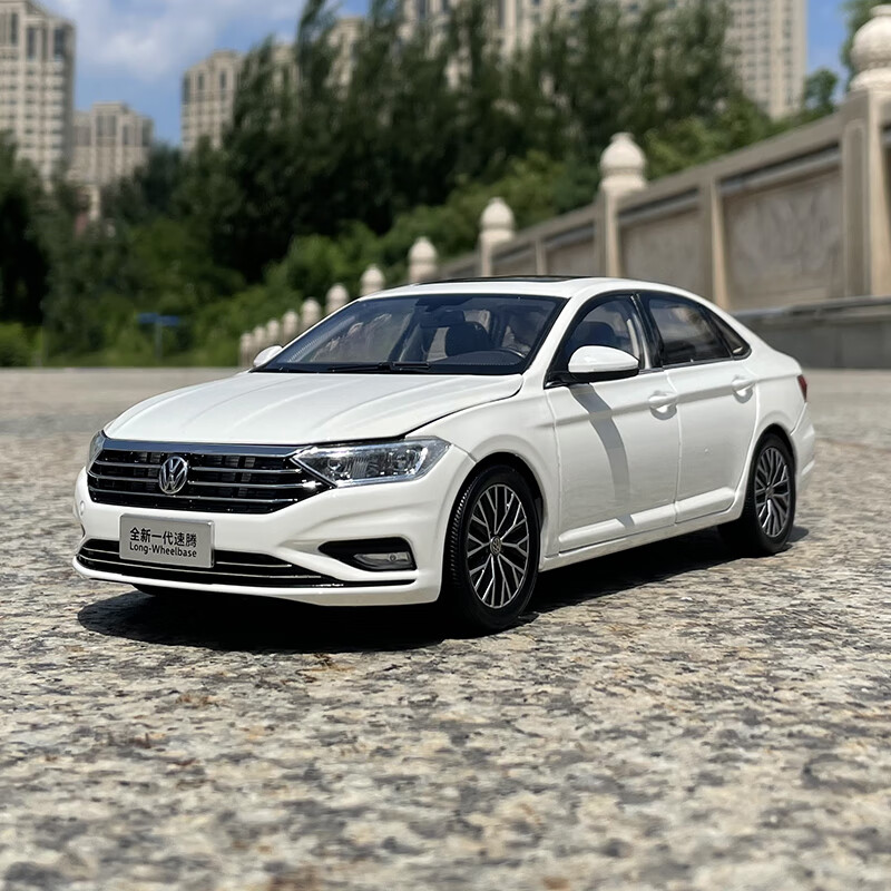 雨萱汽文车模2019款全新速腾车模型1:18合金属仿真汽车模型收藏送礼