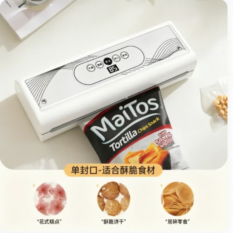 澳鲜宝家用封口机保鲜机便携全自动真空锁鲜多功能真空机 30cm加长封口干湿软粉通用+送15*20cm真空袋100个