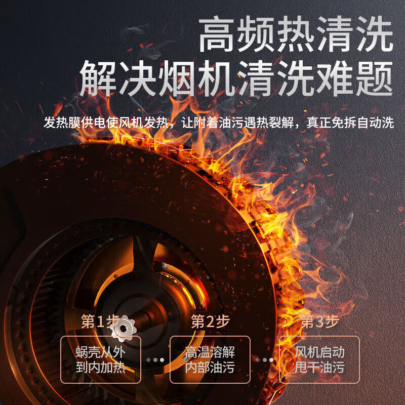 美珏好太太【以旧换新x上门安装】家用710mm油烟机超薄油烟机双电机不锈钢中式油烟机小尺寸油烟机公寓油烟机 710mm升级款黑色+按键清洗【适合单灶】