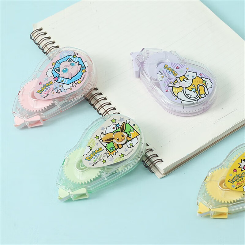 晨光晨光(m&g)宝可梦联名修正带卡通皮卡丘梦幻学生用涂改带大容量