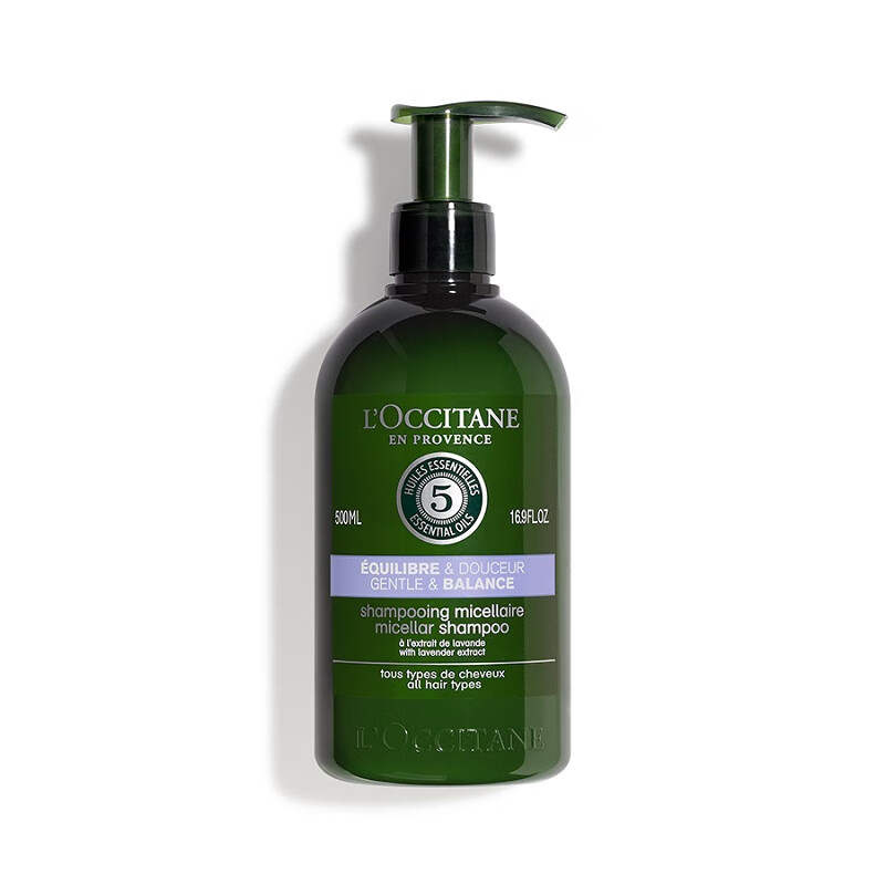 欧舒丹（L'OCCITANE） 欧舒丹5合1草本菁纯平衡洗发露 500ml C052315