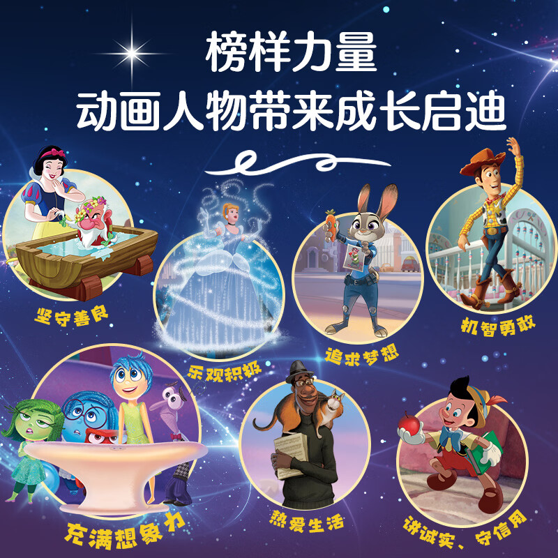 迪士尼亲亲宝贝睡前故事全四册冰雪奇缘迪士尼公主枕边故事可点读非注音版迪士尼动画皮克斯动画故事书宝宝睡前读物幼儿园图画书T 皮克斯动画亲亲宝贝睡前故事