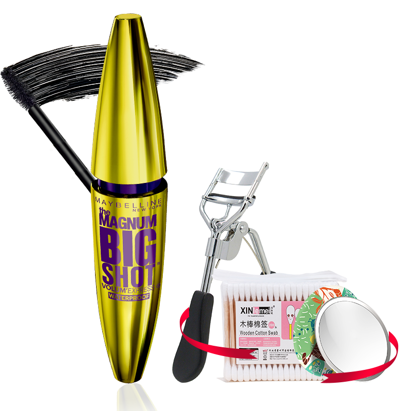 ���ڲ�������������MAYBELLINE�� ��ë�������ӷ�����ŮŨ���˳���ˮ���̷���Ⱦ�����̽�ë�� ������ ������ױЧ��8.6ml