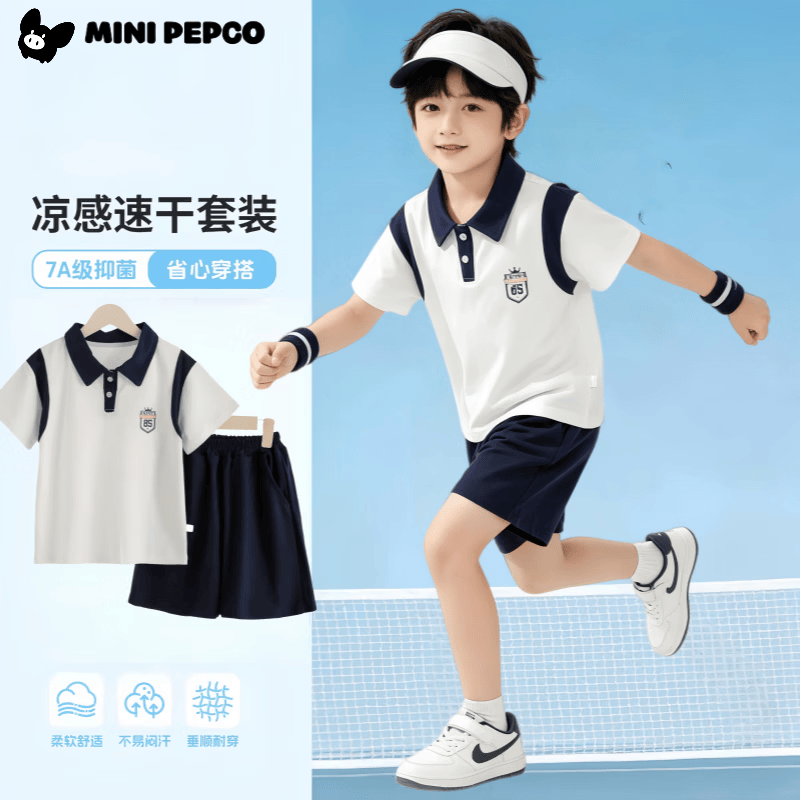 С�����ɣ�PEPCO����ͯpolo����װƴ��������������Ůͯ�˶�����̿������� ƴ��POLO��װ-���� 9048.9Ԫ