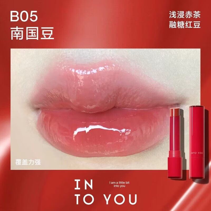 INTO YOU【官方正品】融点口红固体唇蜜 B05_南国豆