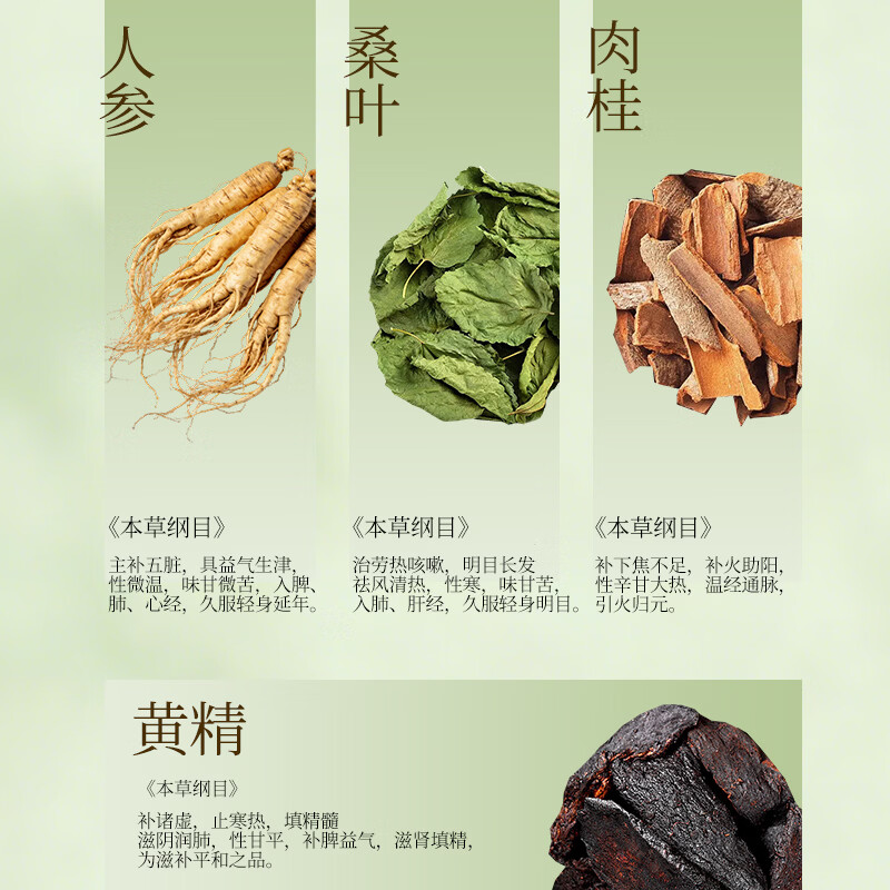 溪瀛堂桑叶24袋复合颗粒固体饮料草本凝为精华袋装中式中老年养生速冲饮 桑叶颗粒固体饮料 5g*5袋