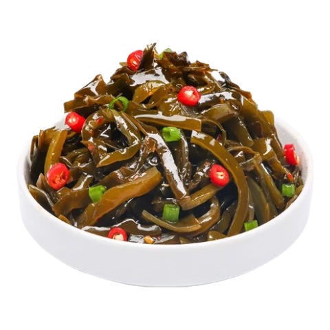 下饭菜香辣海带丝开袋即食休闲整箱小包装凉拌菜整箱包邮16克 香辣海带丝16克*5包