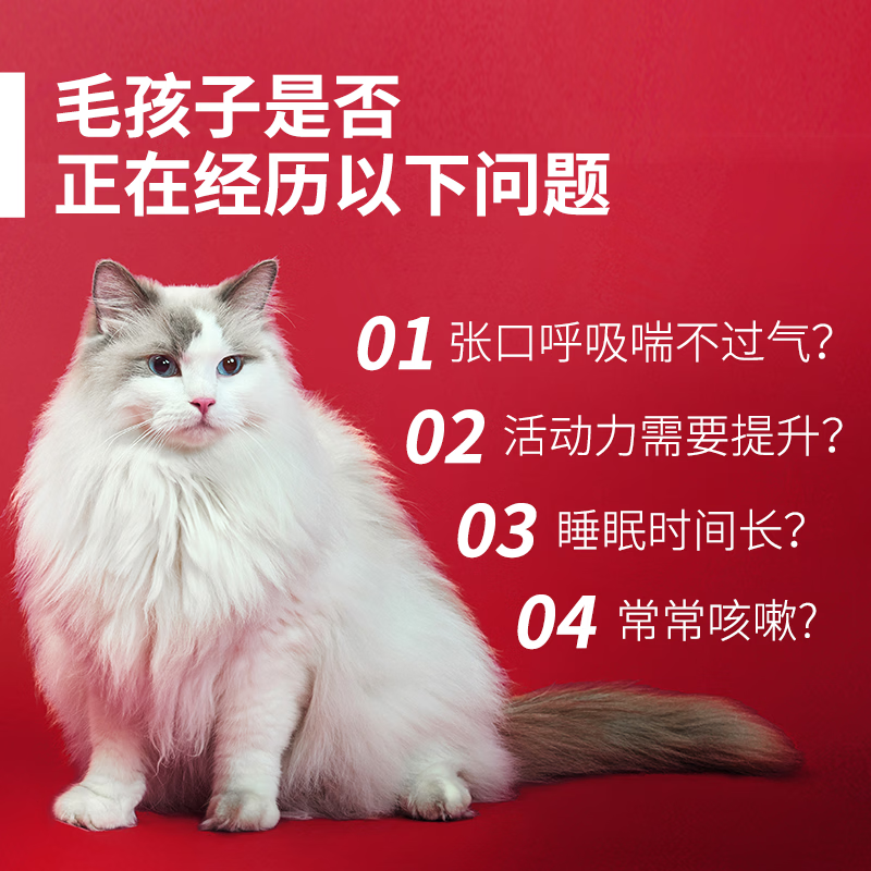 Hi-Q pets藻芯沛宠物心脏机能护理保健品营养补充剂 提高猫狗抗氧化力 一盒