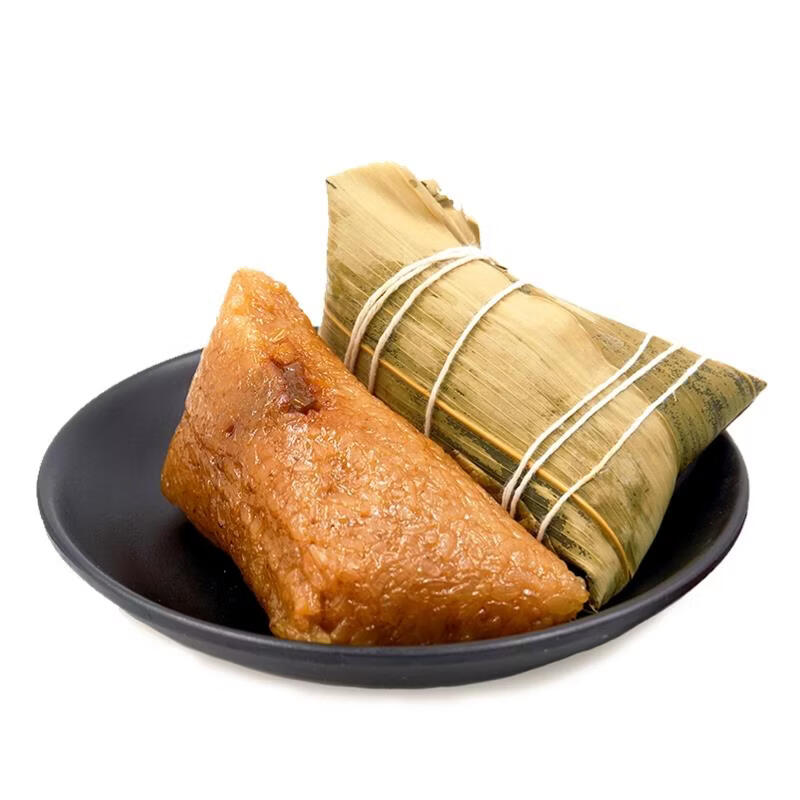 【26新货】鲜肉粽子蛋黄肉粽豆沙甜粽嘉兴特产端午节粽子早餐速食 140克*4只甜粽（2只蜜枣 2只豆沙）