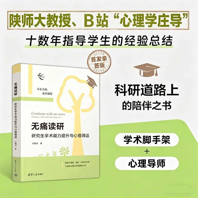 无痛读研：研究生学术能力提升与心理调适（新时代学术进阶丛书）