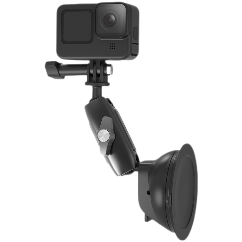 TELESIN GoPro11吸盘action3汽车支架gopro10 9配件运动相机支架insta360强力吸盘玻璃天窗固定