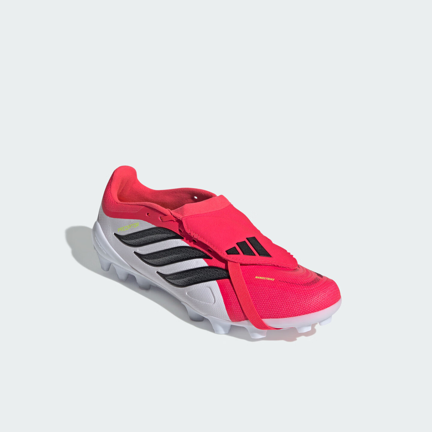 adidas PREDATOR LEAGUE FT人草2G/3G AG定制足球鞋男女阿迪达斯   亮红/黑色/白色   42.5