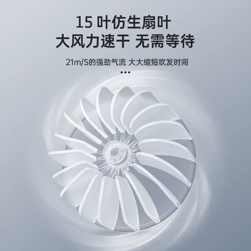 CONFU康夫电吹风机家用理发店专用大功率发廊速干发型师推荐2300w 风筒 2300W大功率+加长粗线-银色