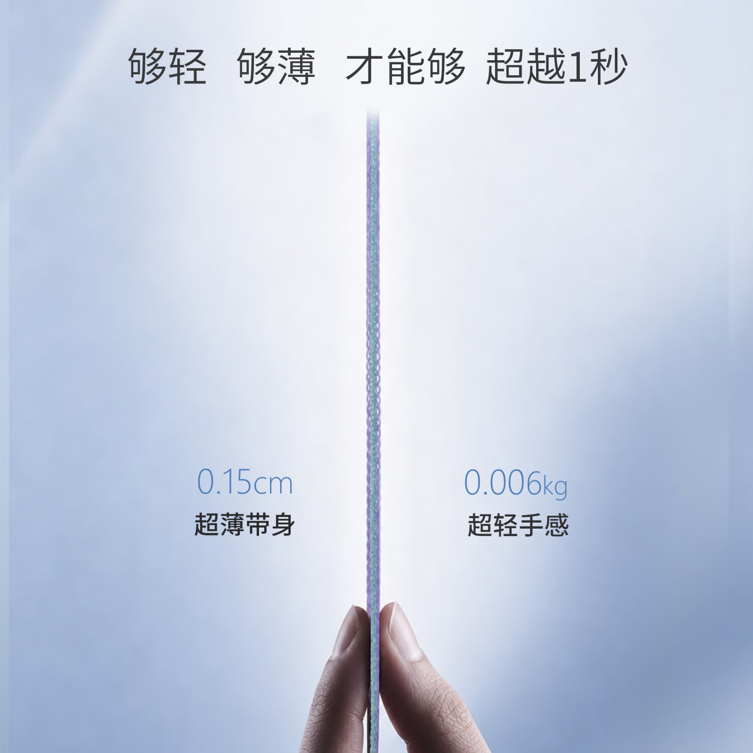 61S佳明255表带 超轻0.006kg 无感呼吸表带 适用Forerunner265/255/965/970快拆22mm 马拉松运动装备 【冲线红】赛事PB纪念 22mm