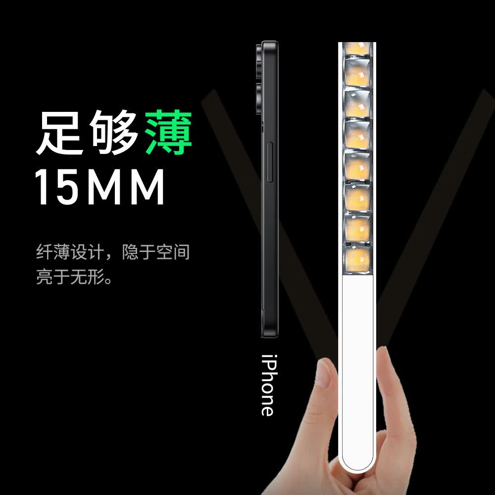 FOOC福可长条灯LED护眼上下发光纤薄明亮全铝餐厅吊灯客厅照明防眩光 120cm-3000k拉丝金-下发光款