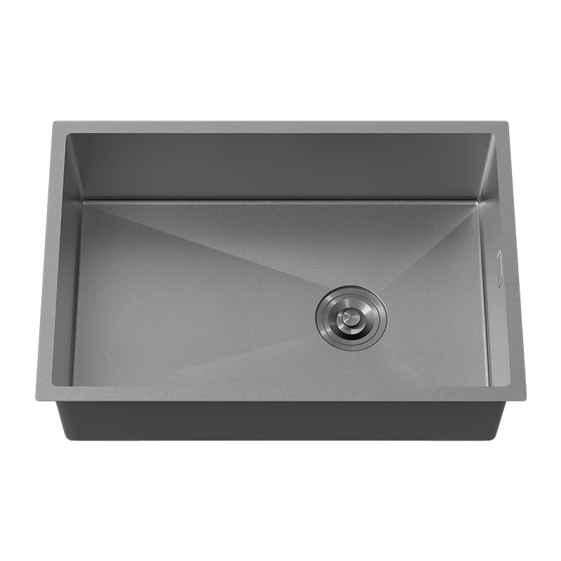 ������JOMOO�� ����ˮ�۴󵥲�304������ֹ�ˮ��ϴ����һ����̨��ˮ��ϴ��� ��ǹ����װ��68*45(��������ͷ)