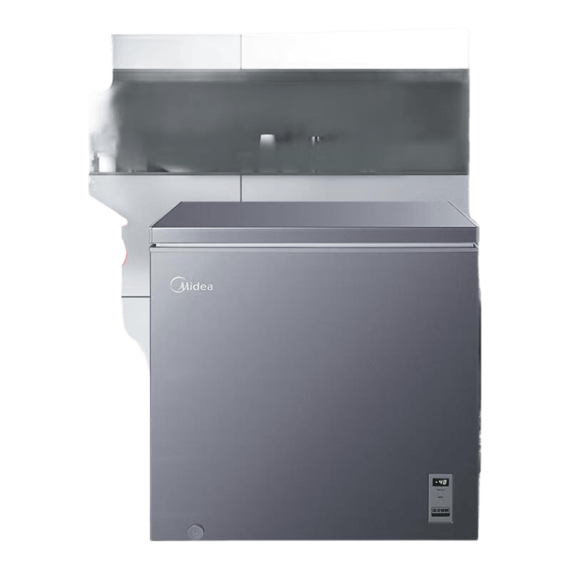 美的（Midea）冰柜100/142/200升速冻王家用小型冷柜-40℃超低温速冻电减霜冷藏柜冷冻柜一级冰柜保鲜国家补贴 200L 【-40℃电控】重磅升级
