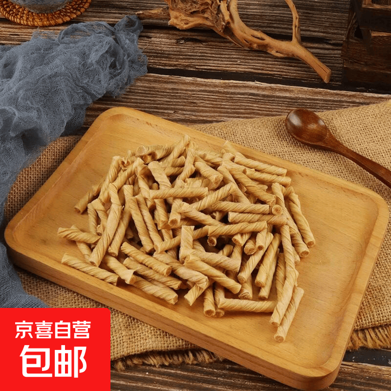 豆筋丁其他干货山东无盐粒辣条原料豆筋卷纯大豆火锅食材凉拌批发 干豆筋50g