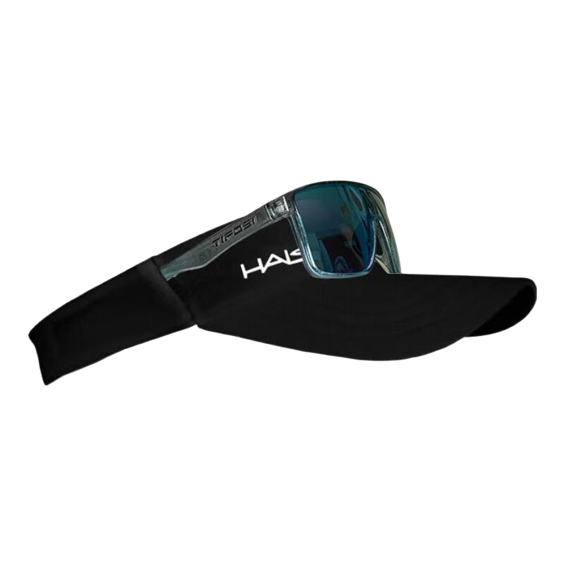HALO HEADBAND美国HALO空顶帽马拉松跑步帽子运动防晒吸汗导汗止汗帽男女遮阳帽 【京东仓发】加长黑色【跑马首推】